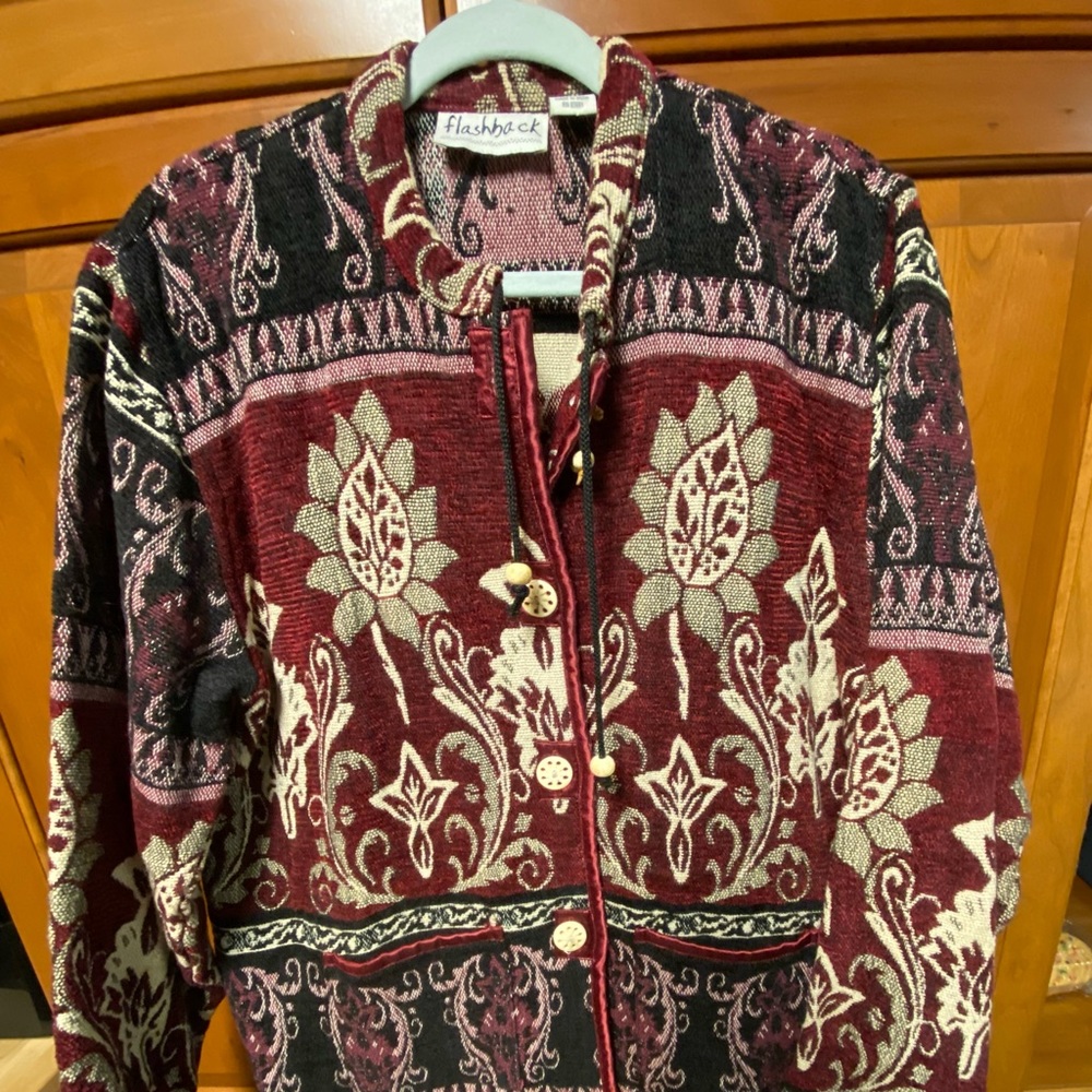 SOLD Boho Tapestry Flashback Jacket